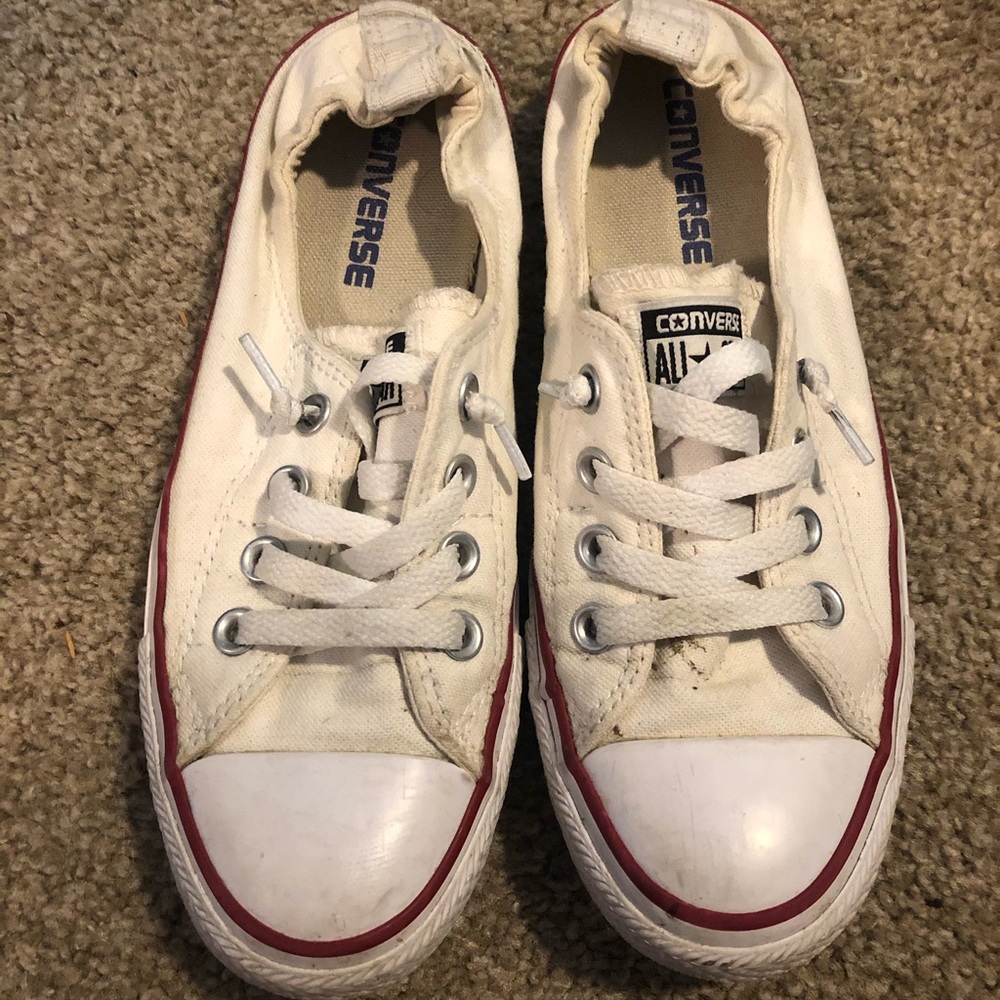 White Shoreline Converse